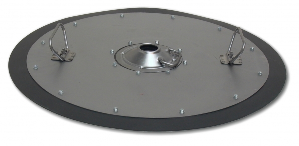 Grease follower plate FO 200<br>596   for Inner-&Oslash; 550 - 590 mm