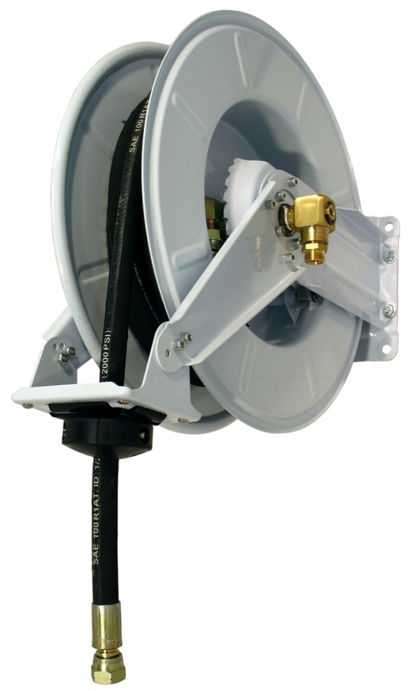 Hose reel, open, with 15 m hose DN12 (1/2")